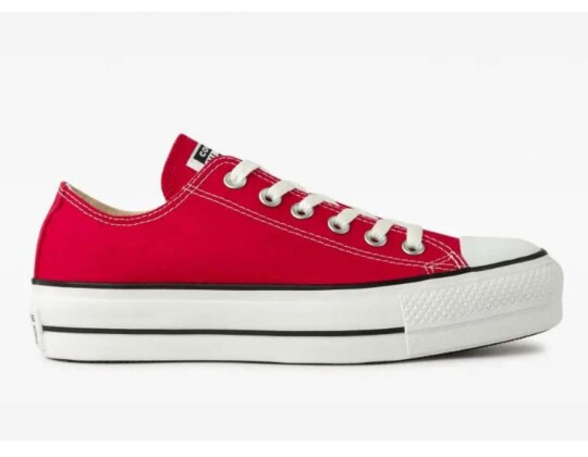 TÊNIS CONVERSE FLATFORM CT04950001 - Vermelho