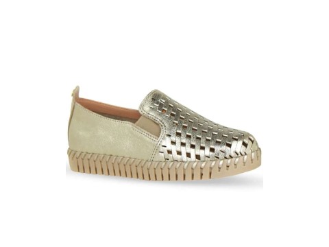 TENIS COURO METALIZADO BOTTERO 369501_1 - Dourado