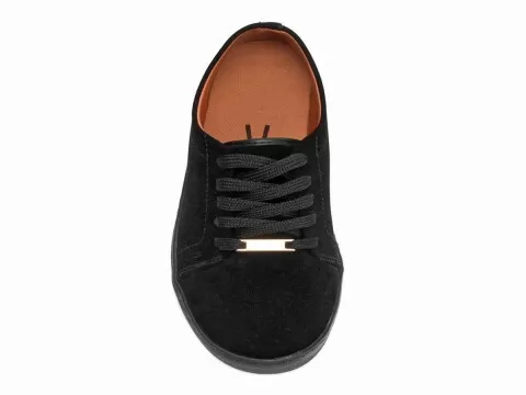 TENIS FEMININO CASUAL CAMURÇA VIZZANO 1214.205 - Preto