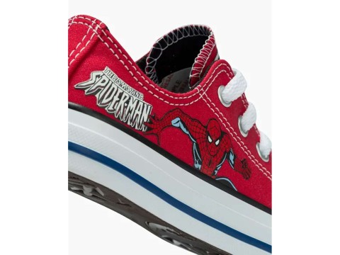 TENIS HOMEM-ARANHA CONVERSE CK13080001 - Vermelho