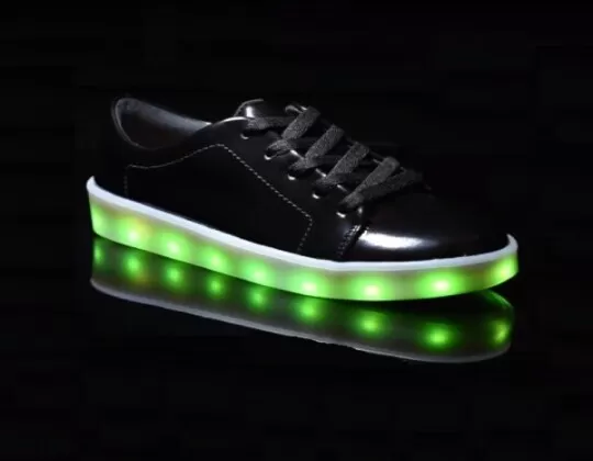 TENIS INF MOLEKINHA LED 2508.100 - Preto