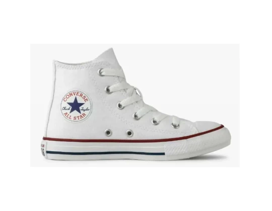 TÊNIS INFANTIL CANO ALTO CONVERSE CK00040001 - Branco