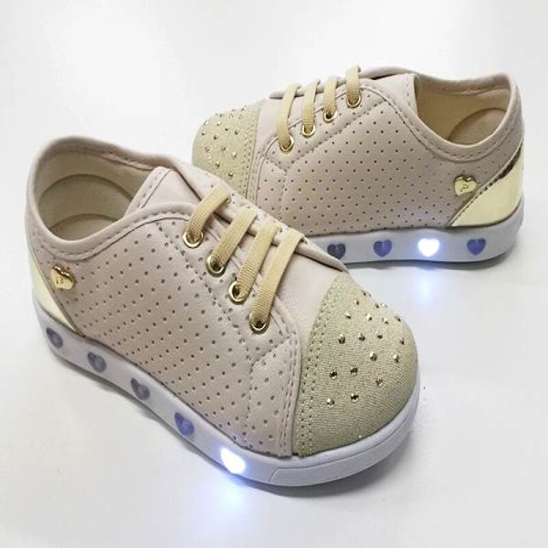 tenis feminino infantil de led