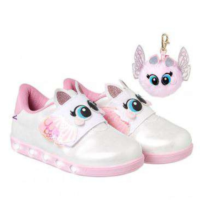 tênis pampili sneaker luz rosa