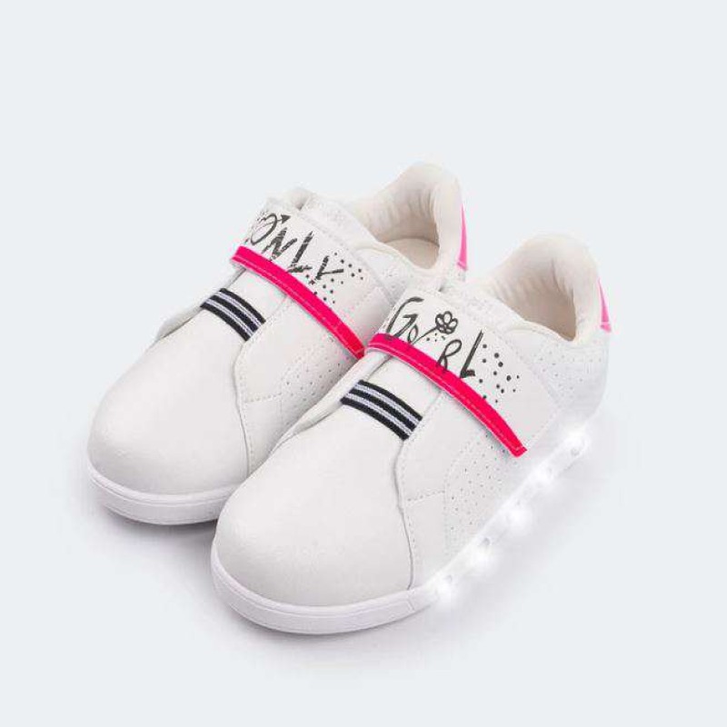 tenis sneaker infantil com luz