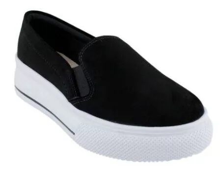 TENIS SLIPPER FLATFORM BEIRA RIO 4228.100 - Preto