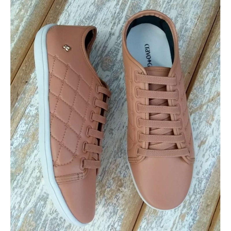 TÊNIS ADVANCE PERFORMANCE CRAVO E CANELA 142222 - Rosa - Delabela