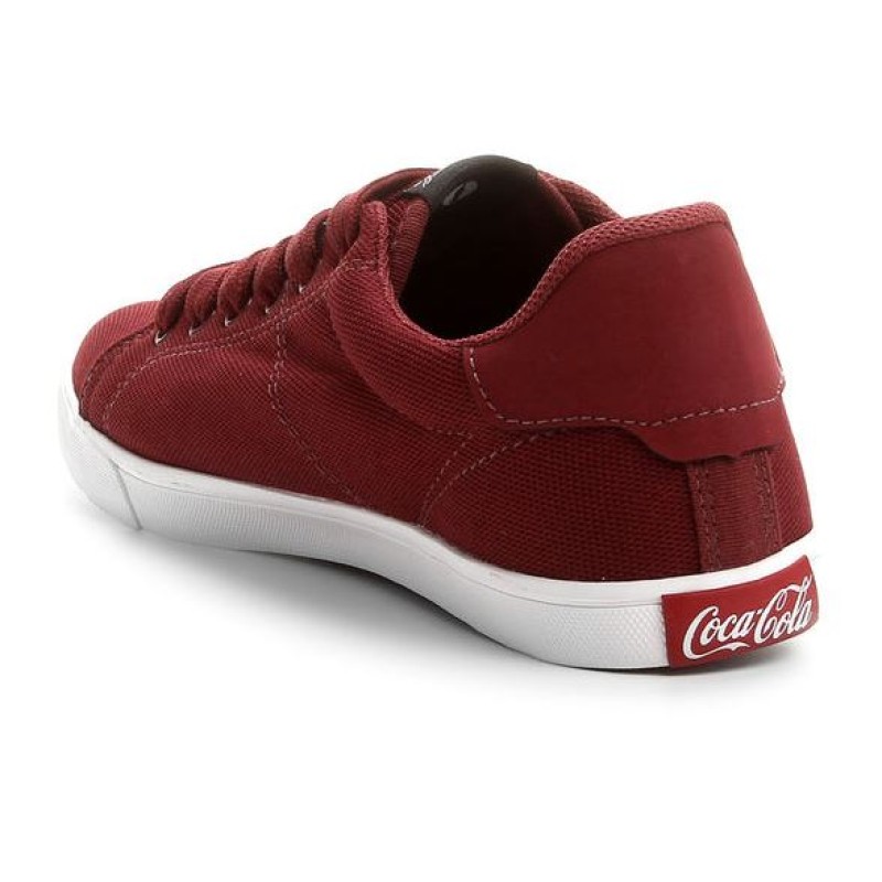 TÊNIS COCA COLA MASCULINO DEVI CC1013 - Bordo - Delabela