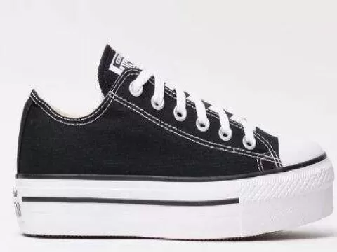 Tênis Converse All Star Chuck Taylor Flatform - Preto