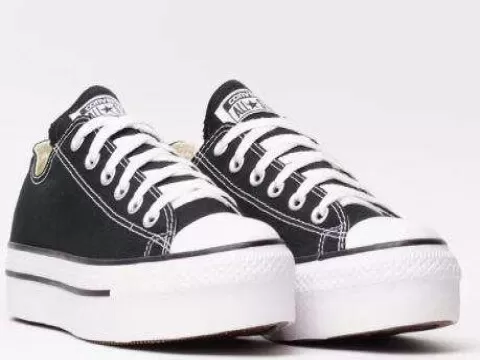 Tenis Casual Converse Chuck Taylor All Star Lift Ct0495 - PRETO