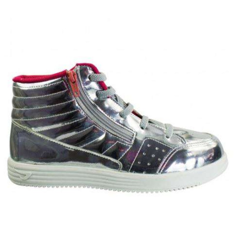 TÊNIS ESTILO BOTA ORTOPÉ 22190003 - Prateado - Delabela