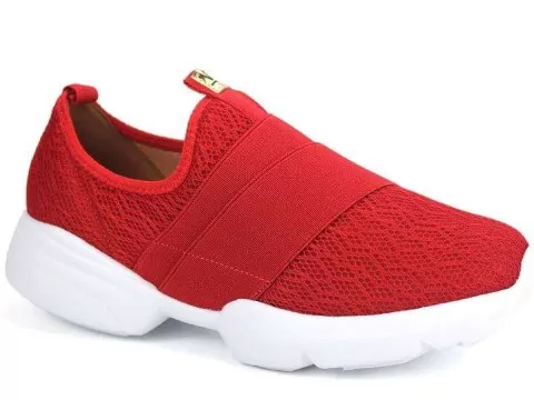 TÊNIS FEMININO RENDA VIZZANO 1314.101 - Vermelho