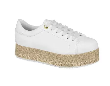 TÊNIS FLATFORM CORDAS VIZZANO 1305.619 - Branco