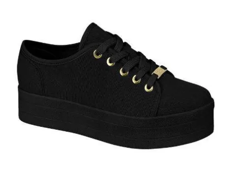 Tênis moleca flatform sales preto