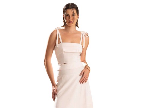 TOP CHIARA BEAUTIFULL 30531 - Rosa claro