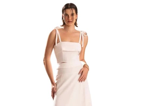 TOP CHIARA BEAUTIFULL 30531 - Rosa claro