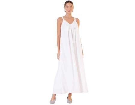 VESTIDO C/ BRILHO SEIKI 281107 - Branco