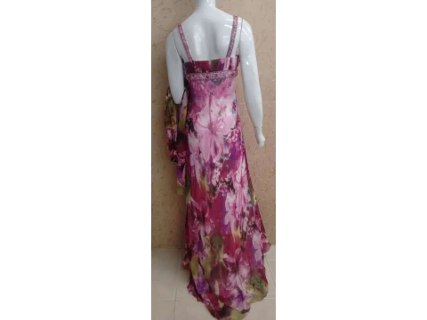 VESTIDO DE SEDA FOREVER 9F1228 - Rosa