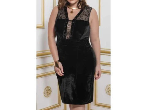 VESTIDO ELEGANCE 05551 - Preto