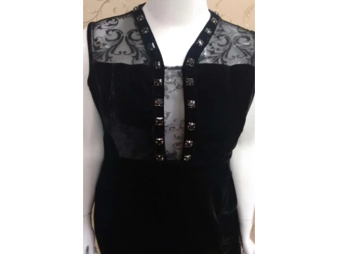 VESTIDO ELEGANCE 05551 - Preto