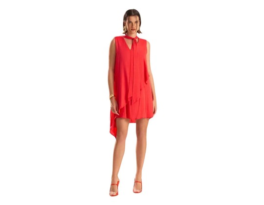 VESTIDO ELISA BEAUTIFULL 30521 - Vermelho