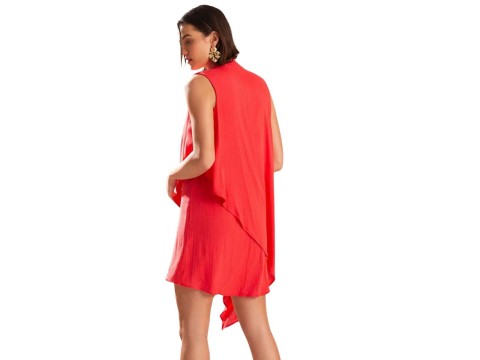VESTIDO ELISA BEAUTIFULL 30521 - Vermelho