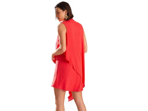 VESTIDO ELISA BEAUTIFULL 30521 - Vermelho