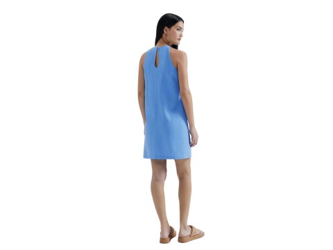 VESTIDO EVASE HERING K5UR - Azul