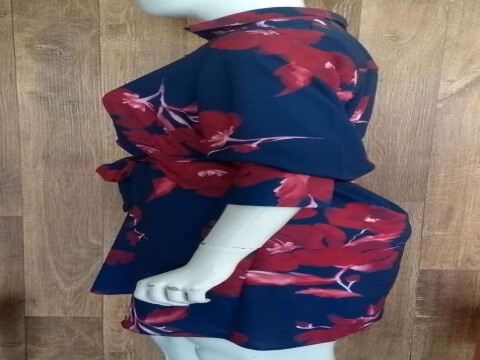 VESTIDO FEMININO MANGA LONGA ENNA 502VE002752 - Azul