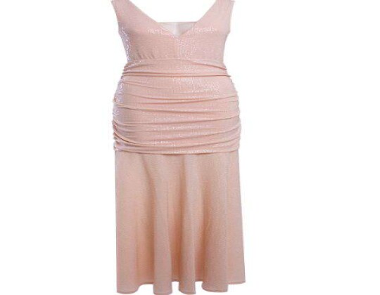 VESTIDO LONGO PAETÊ SEIKI 380532 - Rosa