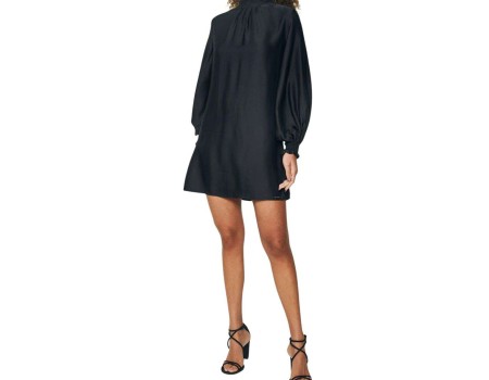 VESTIDO MANGA LONGA COLCCI 044.01.14278 - Preto