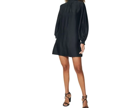 VESTIDO MANGA LONGA COLCCI 044.01.14278 - Preto