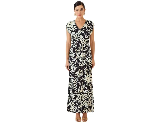 VESTIDO MID MARIA VALENTINA 08890 - Preto