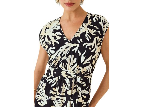 VESTIDO MID MARIA VALENTINA 08890 - Preto