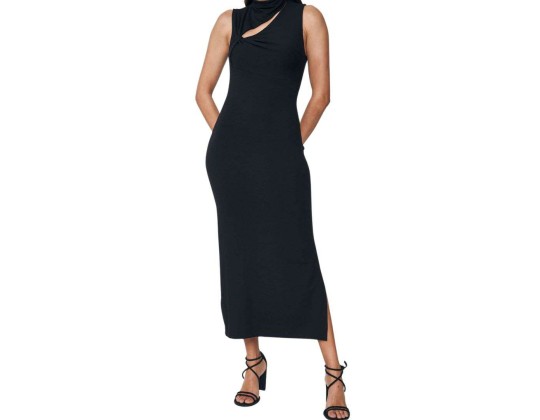 VESTIDO MIDI COLCCI 044.01.18259 - Preto