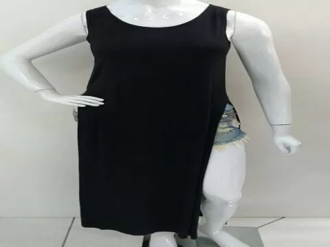 VESTIDO MULLET JK - Preto