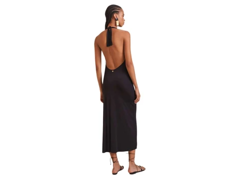 VESTIDO SAIDA PRAIA MORENA ROSA 01215 - Preto