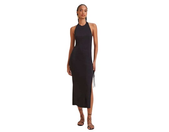VESTIDO SAIDA PRAIA MORENA ROSA 01215 - Preto