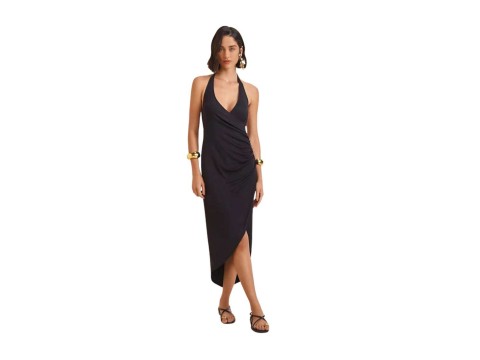 VESTIDO SAIDA PRAIA MORENA ROSA 01216 - Preto