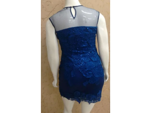 VESTIDO TULE COM RENDA SEIKI 980327